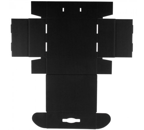 Коробка Matter Light, черная, с черной ручкой