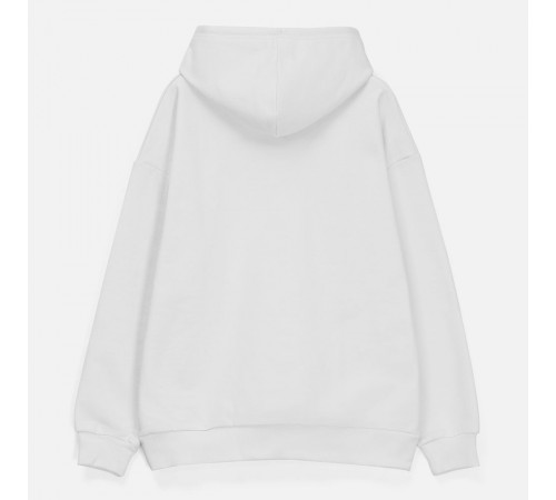 Худи унисекс оверсайз Daylero, белое