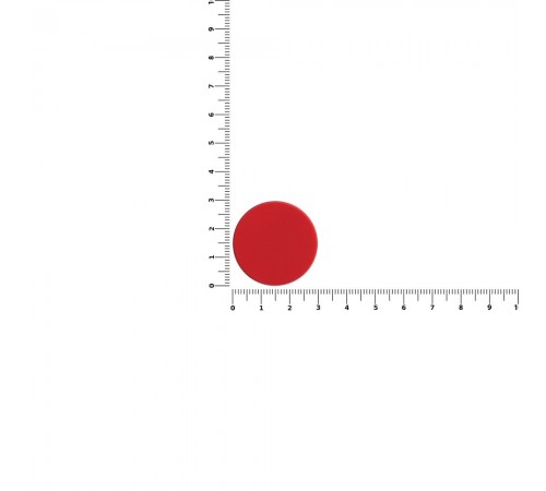 Джибитс из ПВХ «Круг», красный