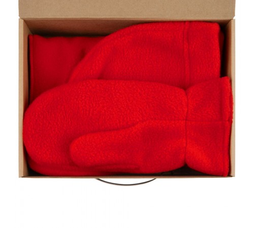 Набор Fleecy, красный