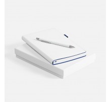 Набор White Shall, бело-синий