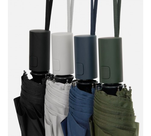 Зонт складной Cloudex, зеленый (хаки)