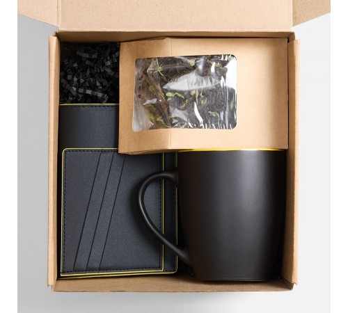 Набор Multimo Tea, черный с желтым