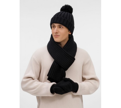 Варежки HappyGo, черные