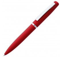 Ручка шариковая Bolt Soft Touch, красная