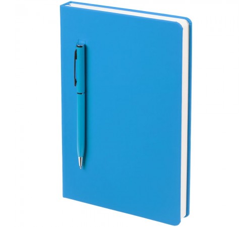 Ежедневник Magnet Shall, недатированный, голубой