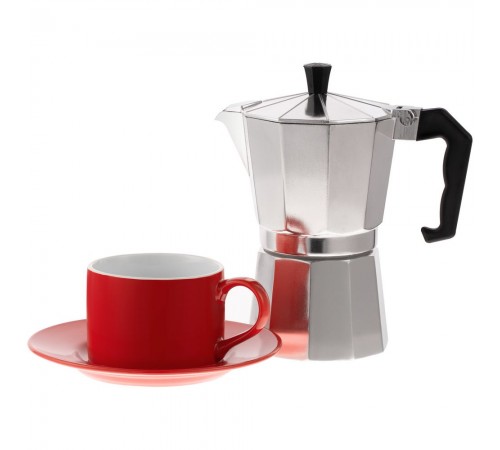 Набор для кофе Clio, красный