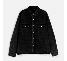 Куртка джинсовая O3, черная