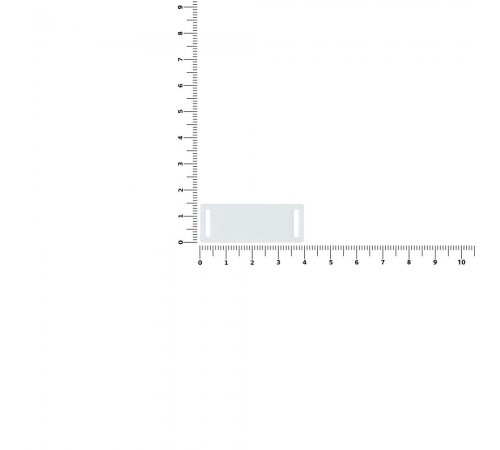 Лейбл из ПВХ Kova, прозрачный