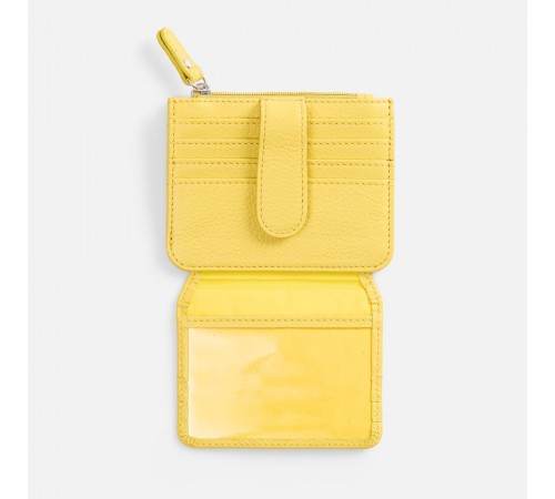 Картхолдер на молнии Unison, желтый