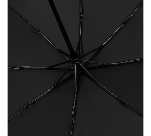 Зонт складной Smooth Move с плавным закрытием, черный