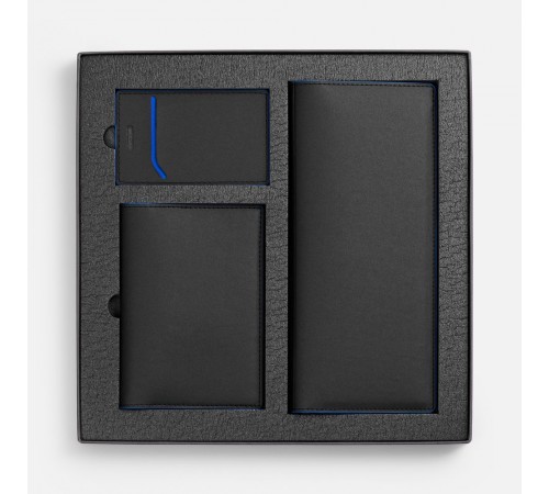 Набор Multimo Simple, черный с синим