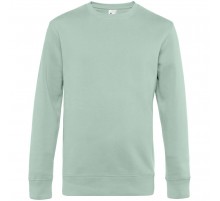 Свитшот унисекс King, серо-зеленый