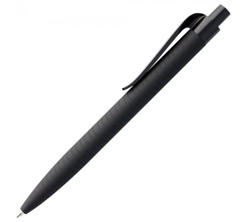 Ручка шариковая Prodir QS03 PRP Tyre Soft Touch, черная