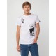 Футболка унисекс для сублимации Paint Tee, белая