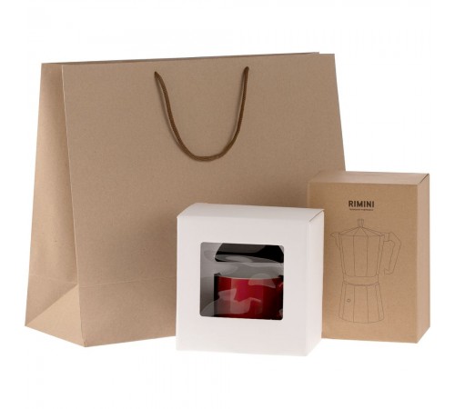 Набор для кофе Clio, красный