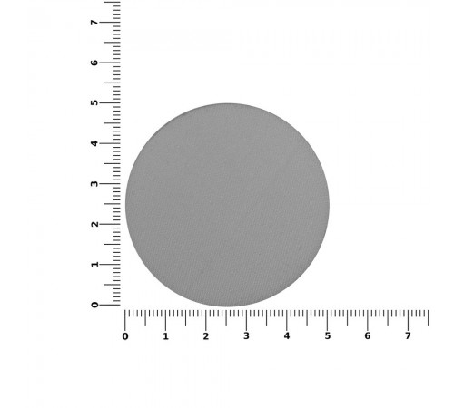 Наклейка тканевая Lunga Round, M, серая