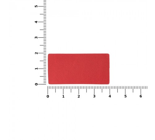 Лейбл Listra Latte, XS, красный