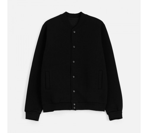 Бомбер унисекс AtmosWear, черный