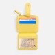 Картхолдер на молнии Unison, желтый