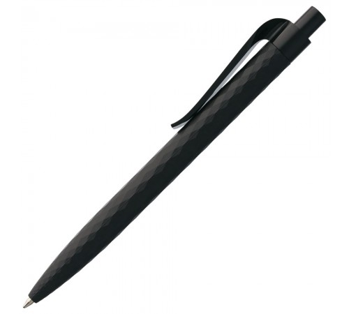 Ручка шариковая Prodir QS01 PRP-P Soft Touch, черная