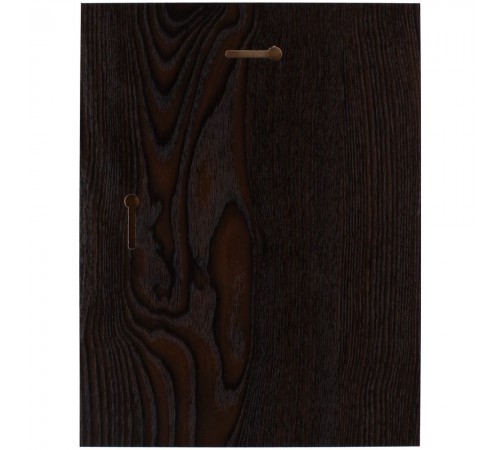 Плакетка Plaque, большая, венге с серебристой пластиной