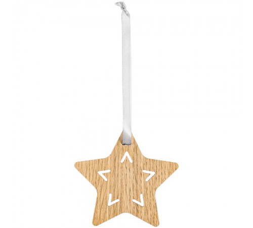Деревянная подвеска Christmate, звезда