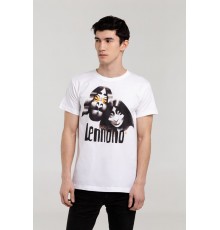 Футболка «Меламед. John Lennon, Yoko Ono», белая