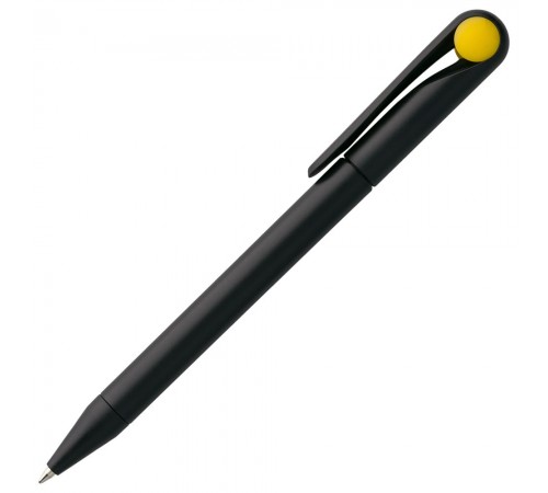 Ручка шариковая Prodir DS1 TMM Dot, черная с желтым