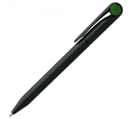Ручка шариковая Prodir DS1 TMM Dot, черная с зеленым