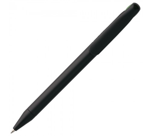 Ручка шариковая Prodir DS1 TMM Dot, черная с зеленым