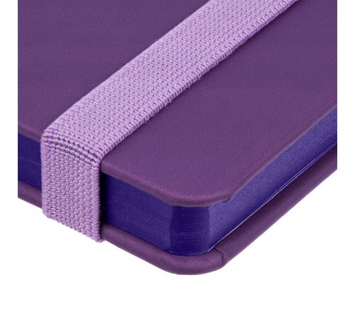 Блокнот Shall, в линейку, фиолетовый