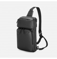 Рюкзак на одно плечо Jekko, черный