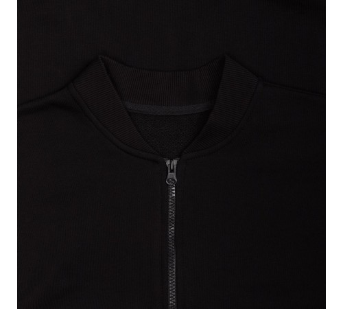 Бомбер унисекс Townie, черный