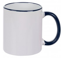 Кружка Rimo для сублимационной печати, темно-синяя