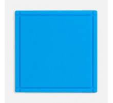 Лейбл из ПВХ Dzeta, L, голубой