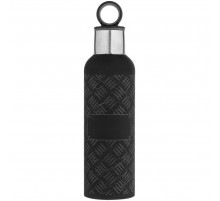 Tермобутылка Hard Work Black, черная
