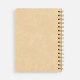 Ежедневник Spiral, недатированный, бежевый