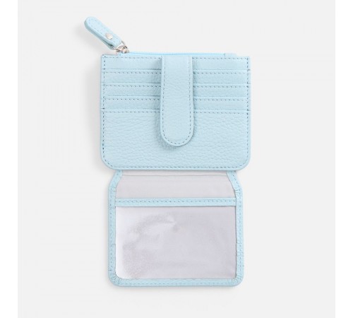 Картхолдер на молнии Unison, голубой