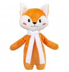 Мягкая игрушка Beastie Toys, лисенок с белым шарфом