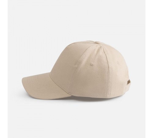 Бейсболка Long Beach, бежевая