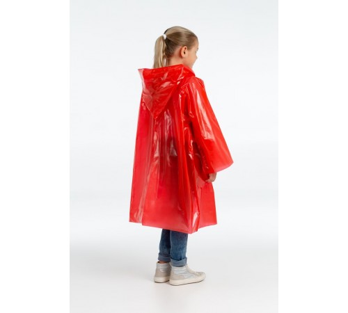 Дождевик-плащ детский BrightWay Kids, красный