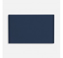 Лейбл из ПВХ Dzeta, XL, темно-синий