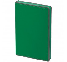 Ежедневник Frame, недатированный, зеленый с серым