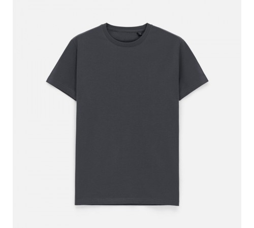 Футболка унисекс T-Bolka 200, темно-серая (графит)