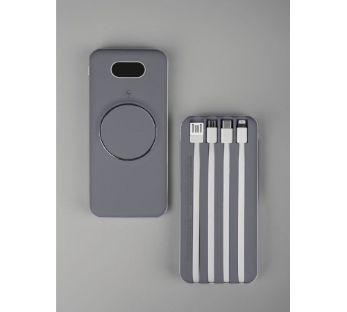 Внешний аккумулятор Omni Pro 10000 мАч, серый