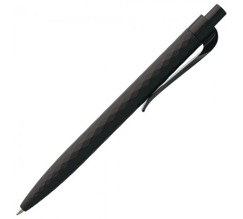 Ручка шариковая Prodir QS01 PRP-P Soft Touch, черная