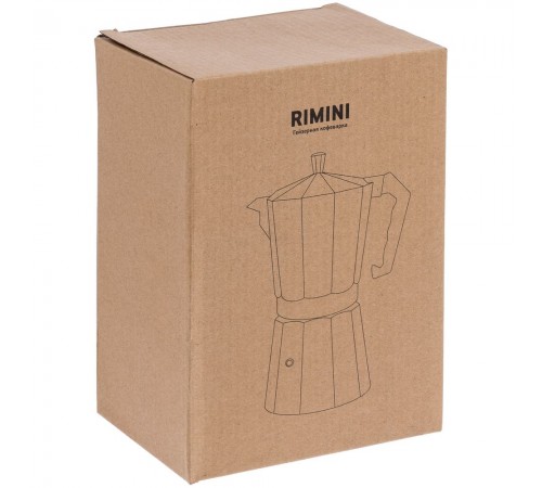 Гейзерная кофеварка Rimini, в коробке