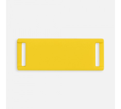 Лейбл из ПВХ Kova, желтый