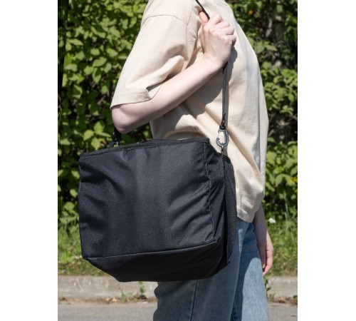 Органайзер в багажник с сумкой-холодильником Arranger, черный с серым